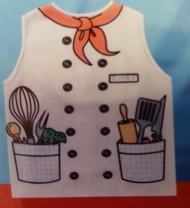 Kids Costumes to Hire - Chef - CHILD top & hat